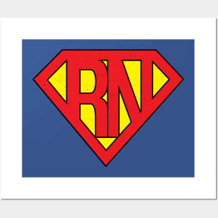 Super RN Nurse Posters and Art